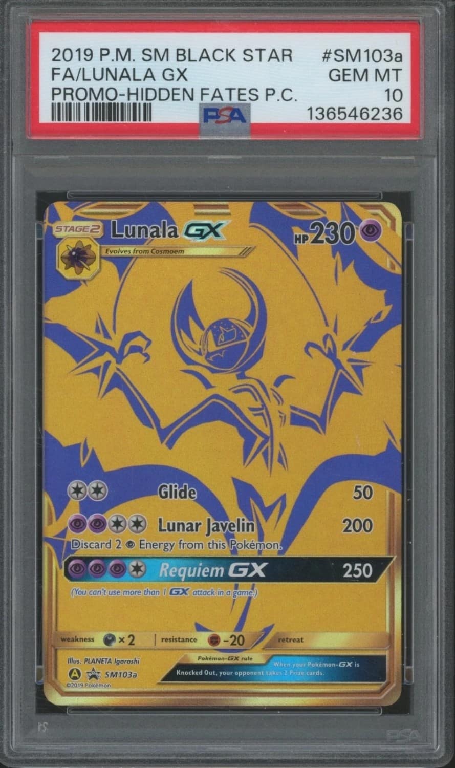Lunala Gx