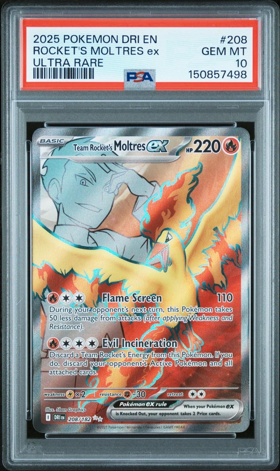 Rocket'S Moltres Ex