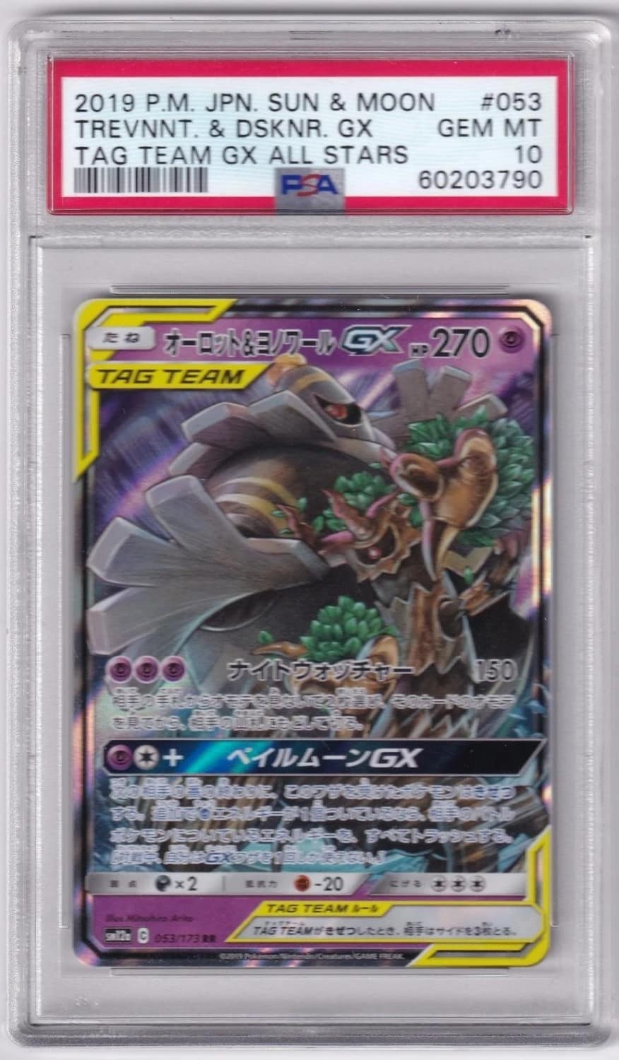 Trevenant & Dusknoir Gx
