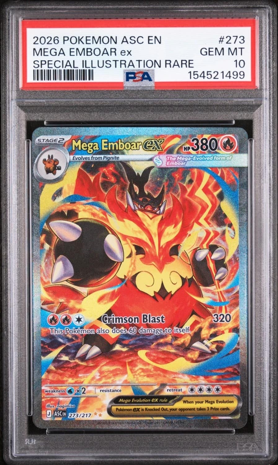 Mega Emboar Ex