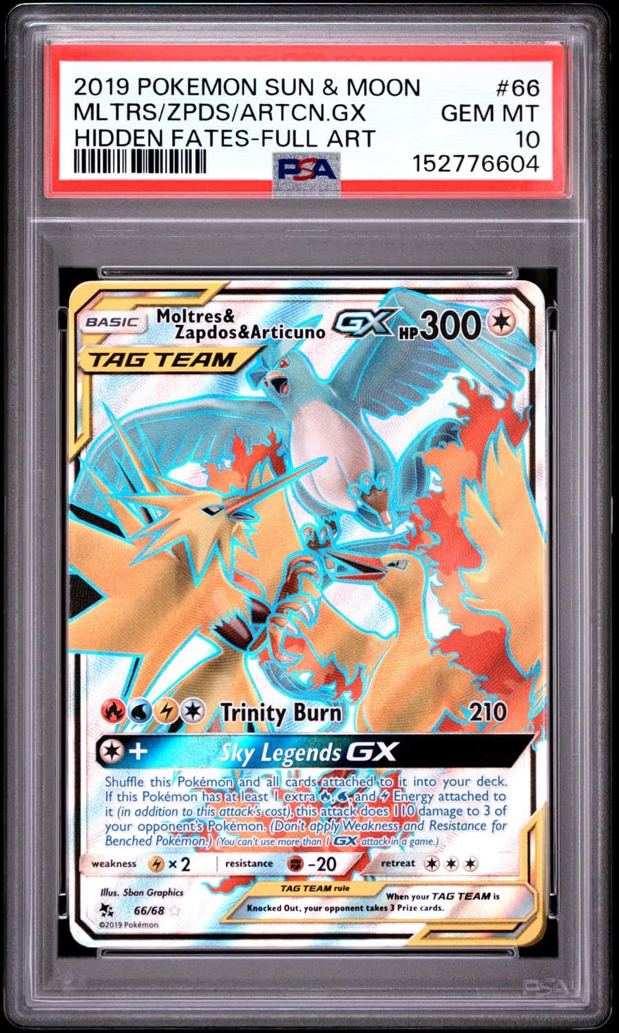 Moltres & Zapdos & Articuno Gx
