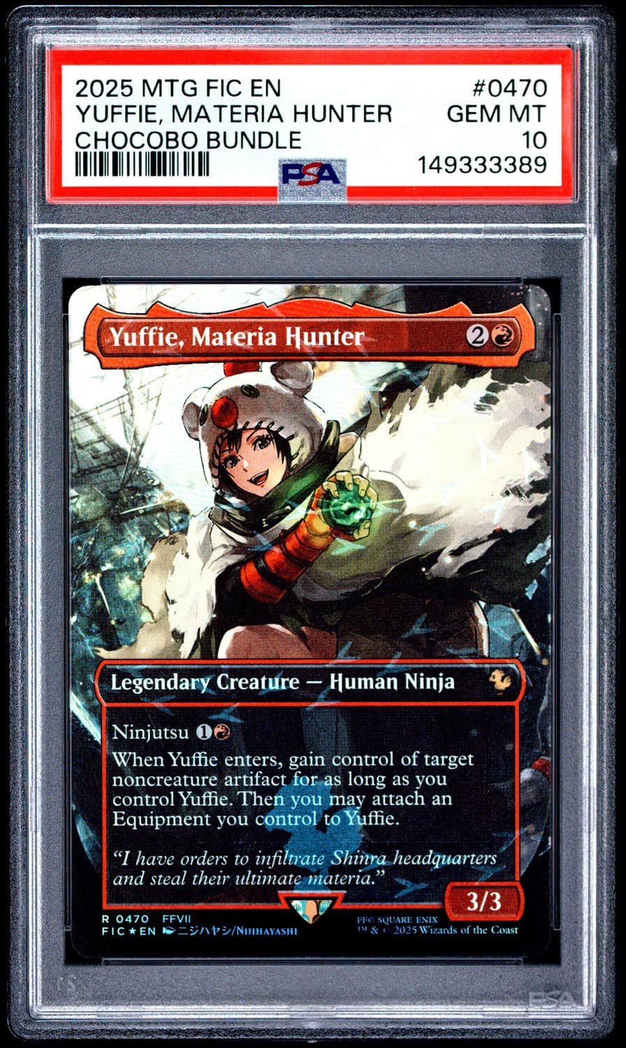 Yuffie, Materia Hunter