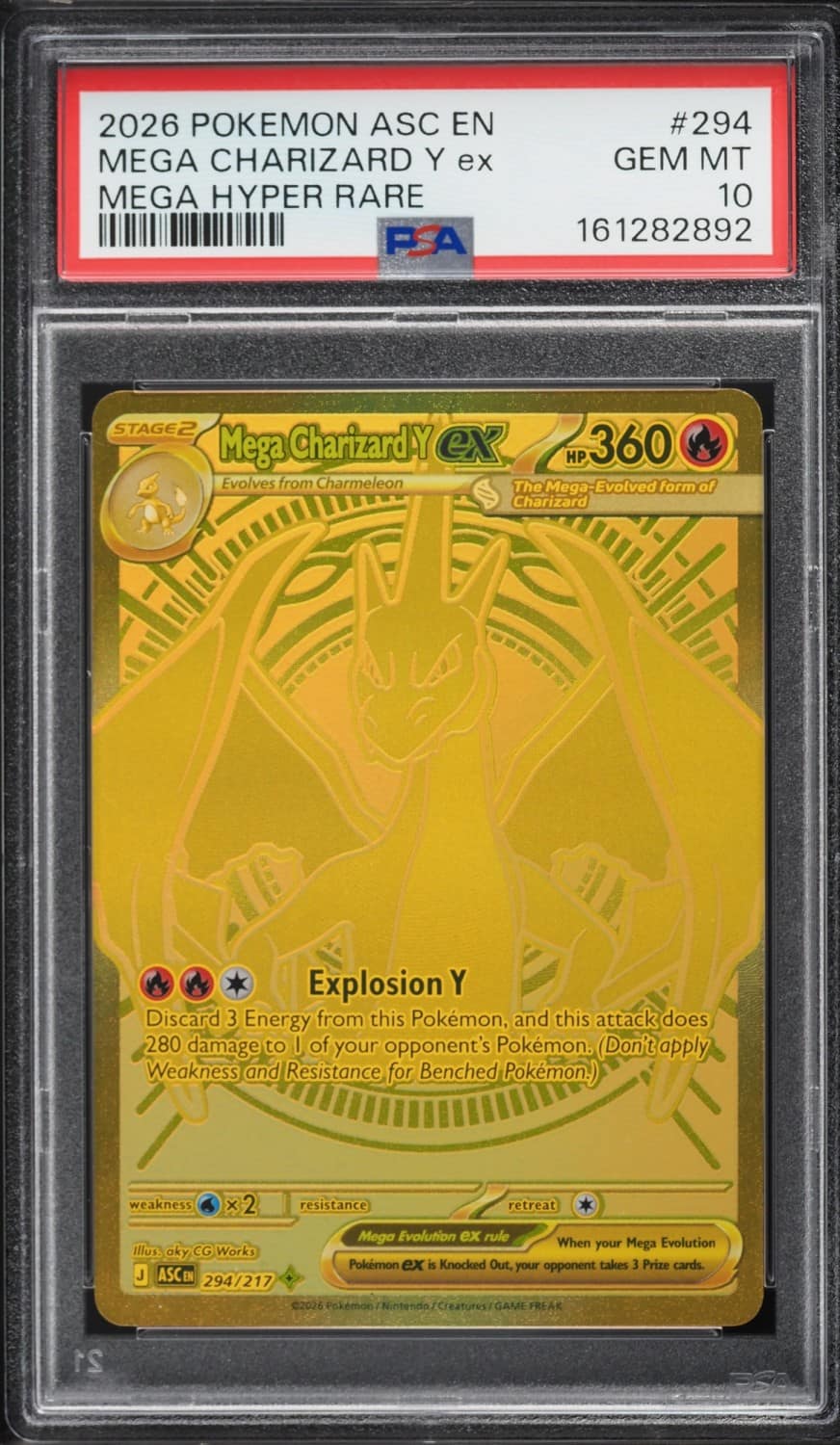 Mega Charizard Y Ex
