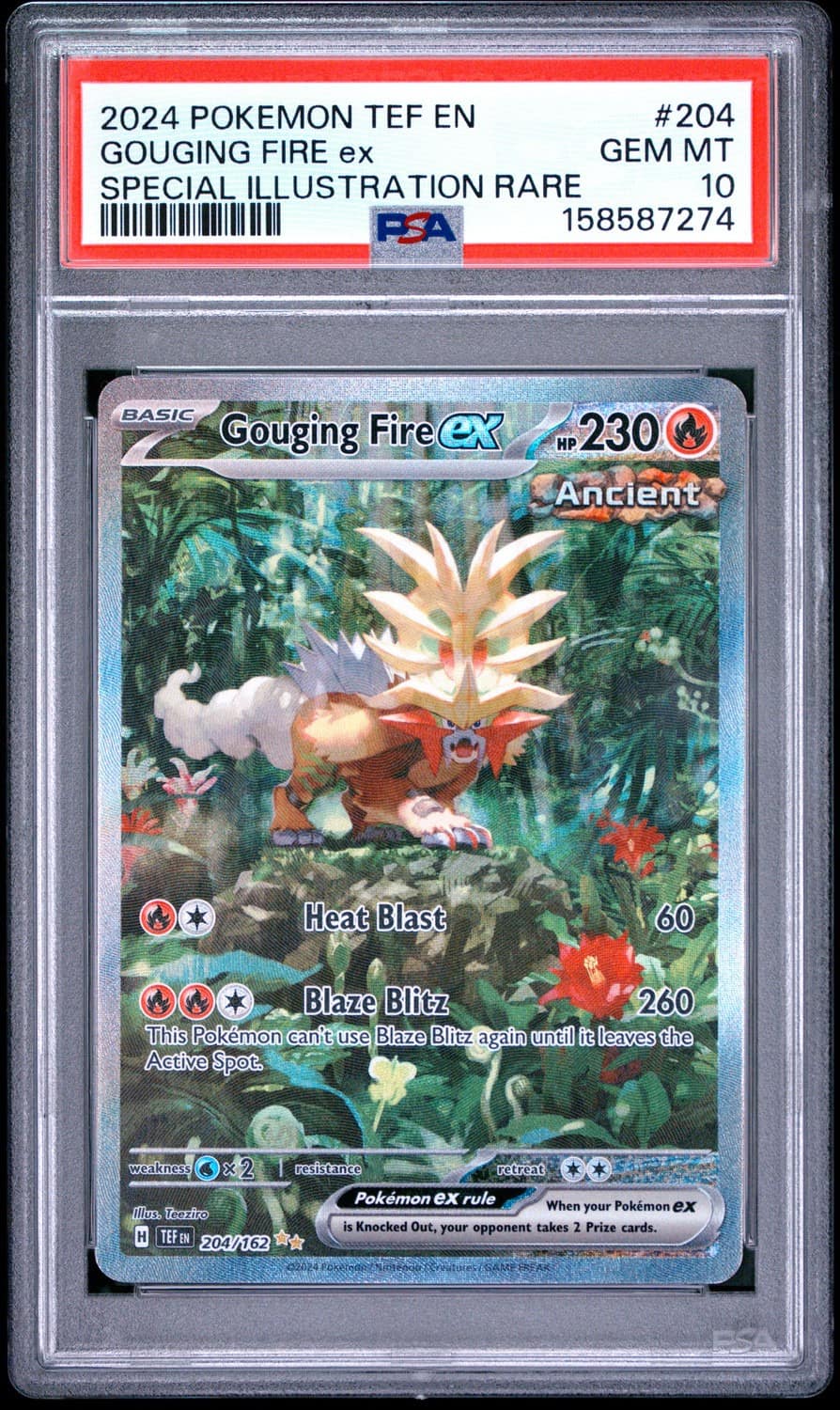 Gouging Fire Ex