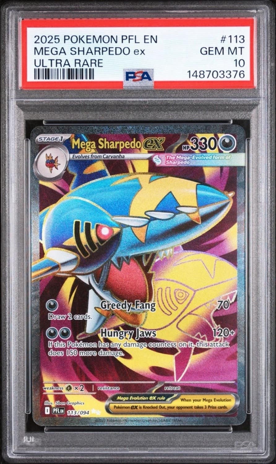 Mega Sharpedo Ex