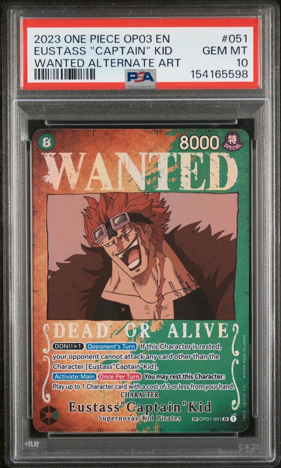 Eustass "captain" Kid