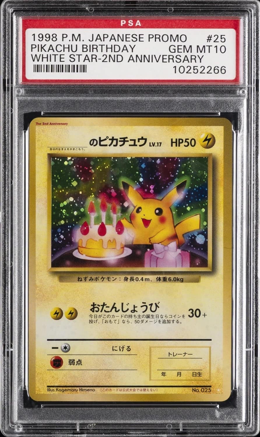 Pikachu Birthday