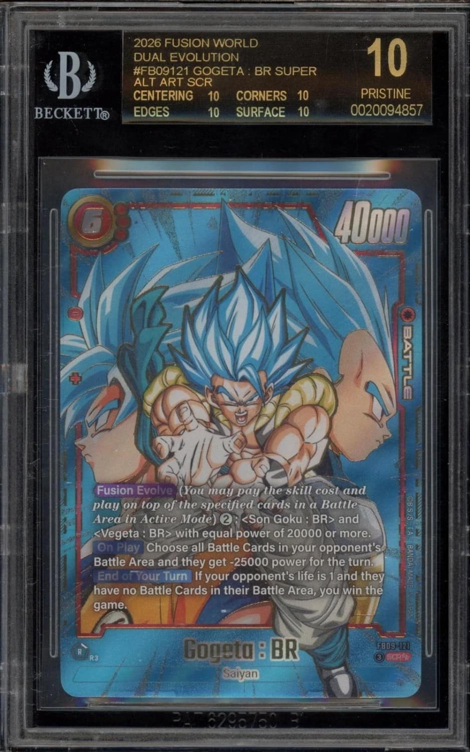 Gogeta : Br Super Alt Art Scr