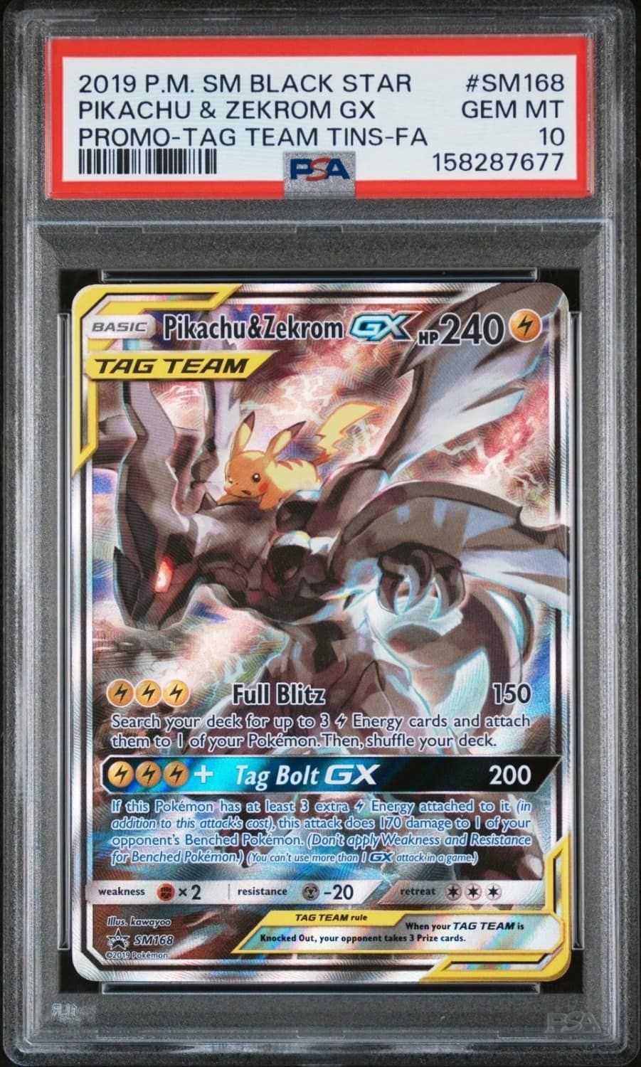 Pikachu & Zekrom Gx