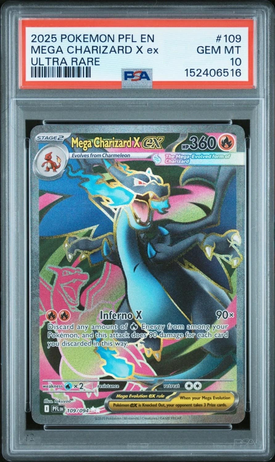 Mega Charizard X Ex