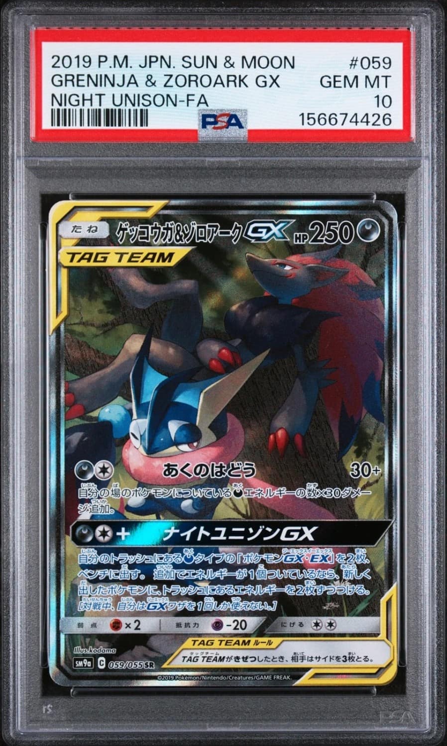 Greninja & Zoroark Gx