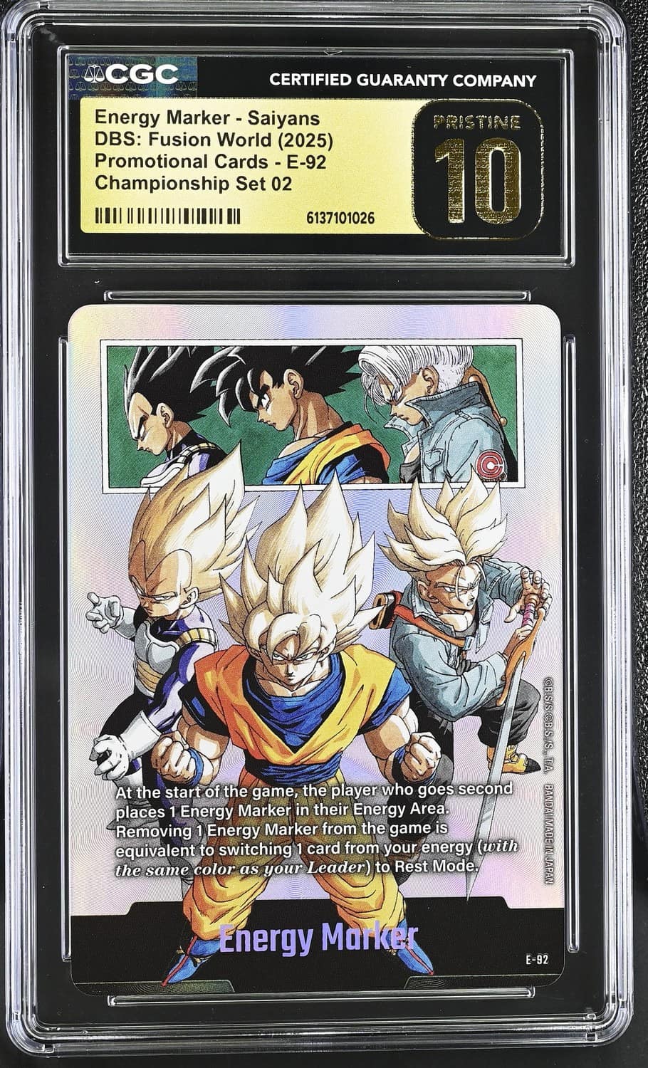 Energy Marker - Saiyans