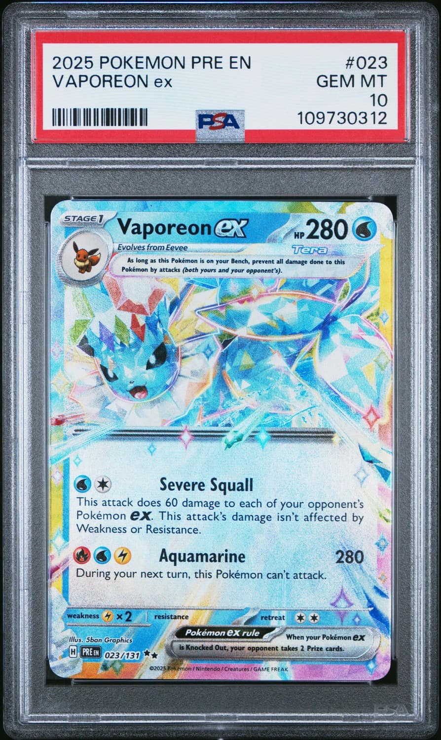 Vaporeon Ex