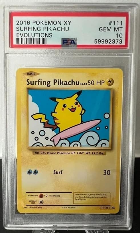 Surfing Pikachu