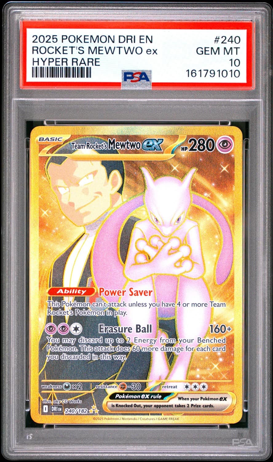 Rocket'S Mewtwo Ex