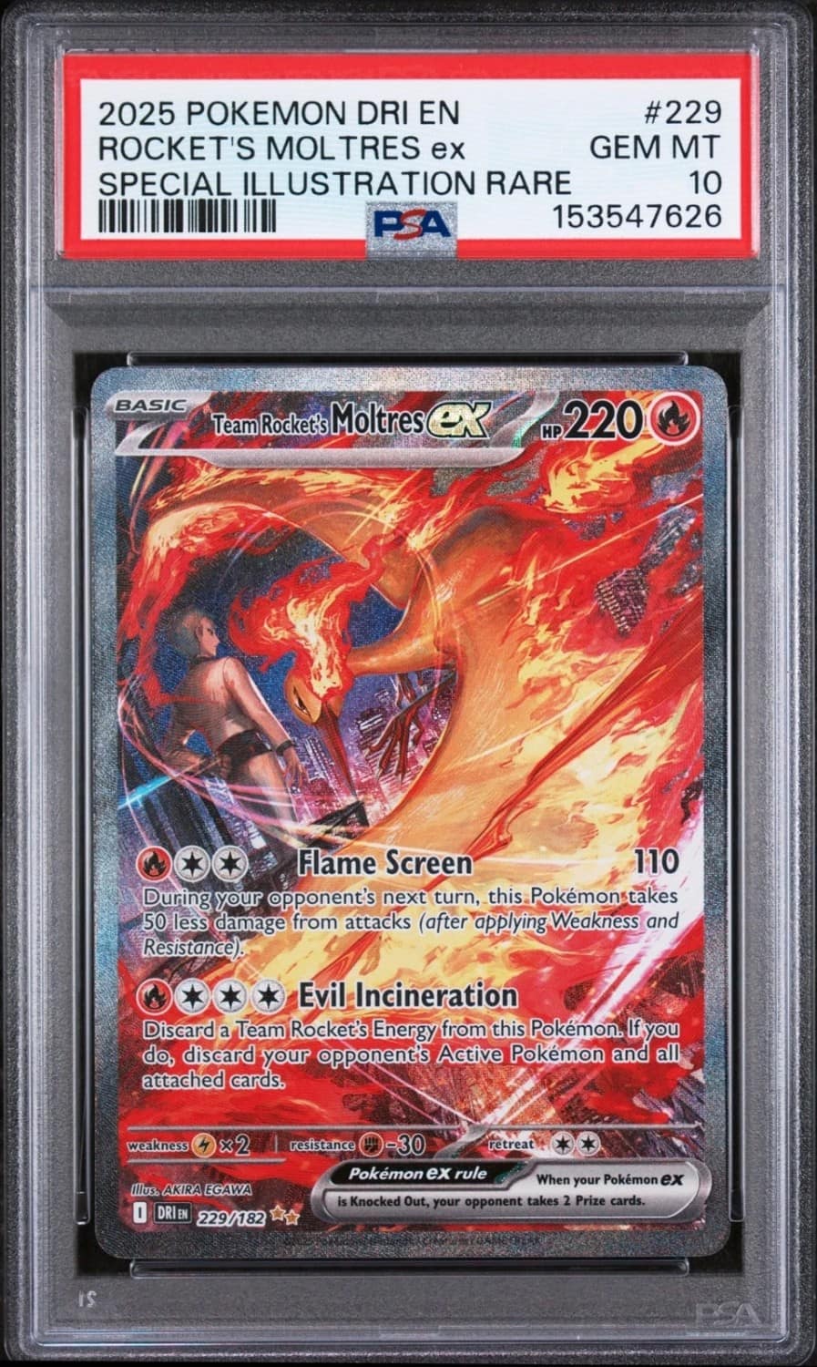 Rocket'S Moltres Ex