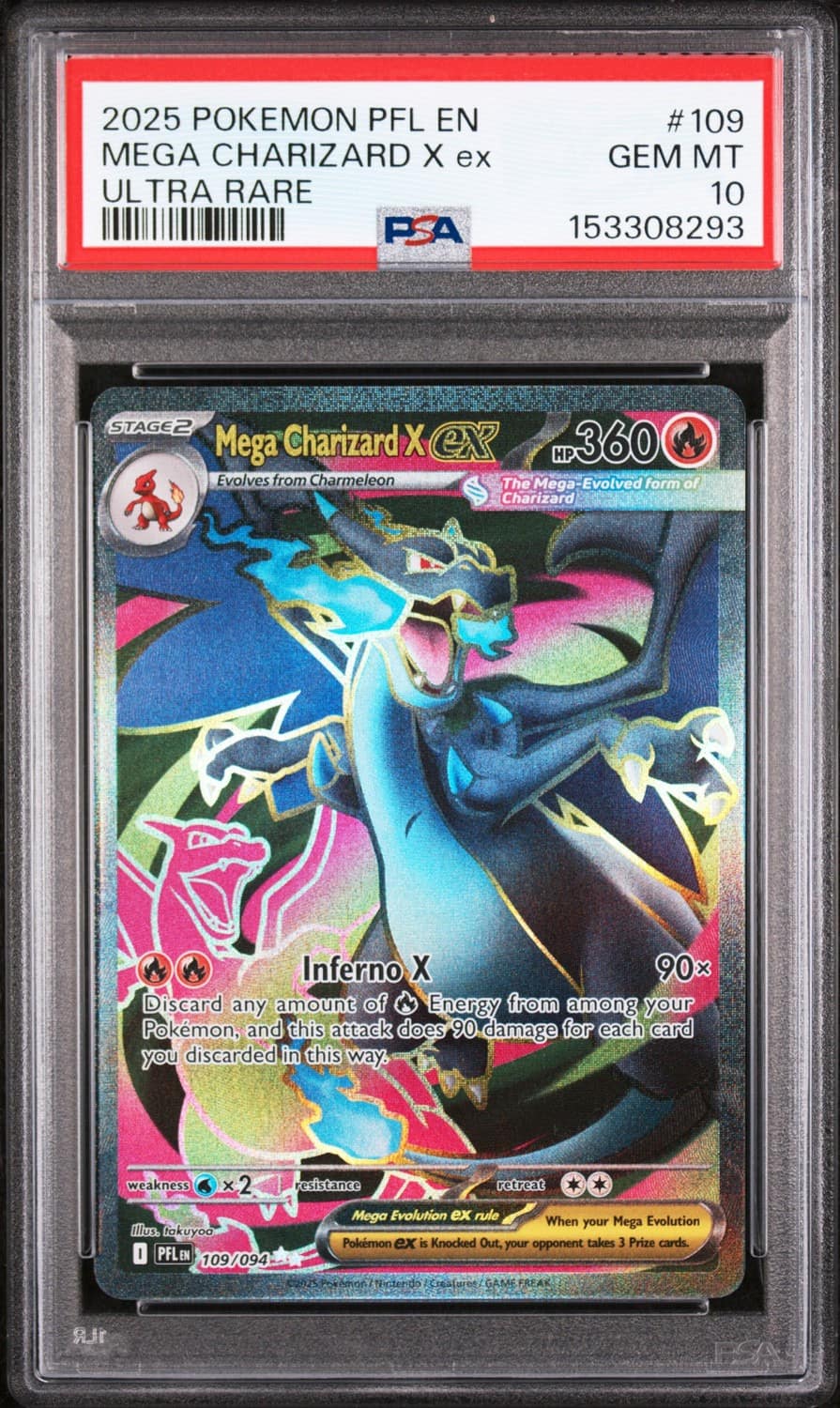 Mega Charizard X Ex