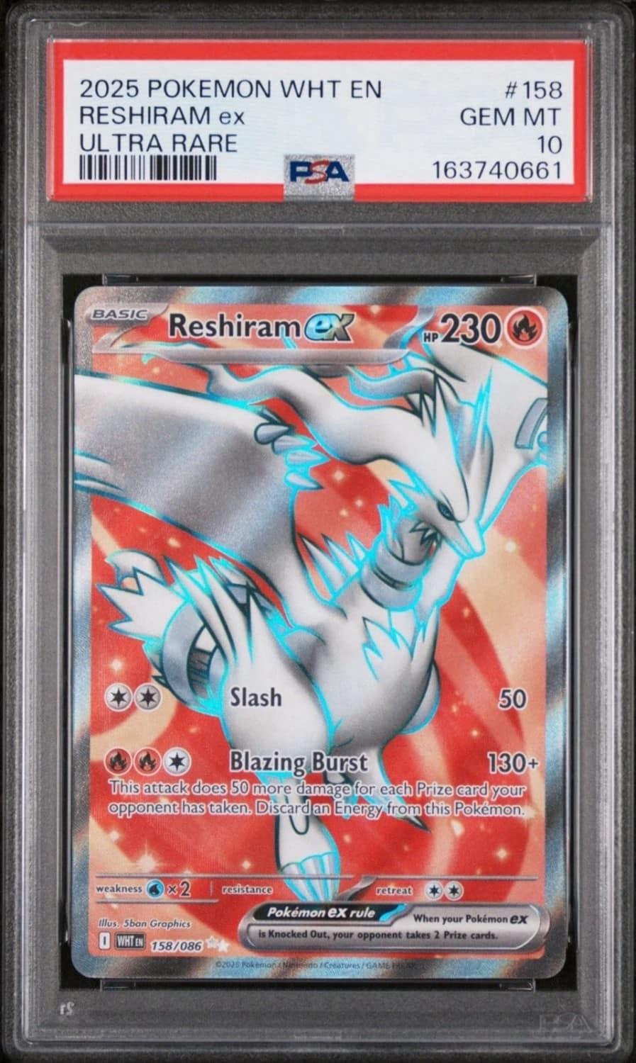 Reshiram Ex