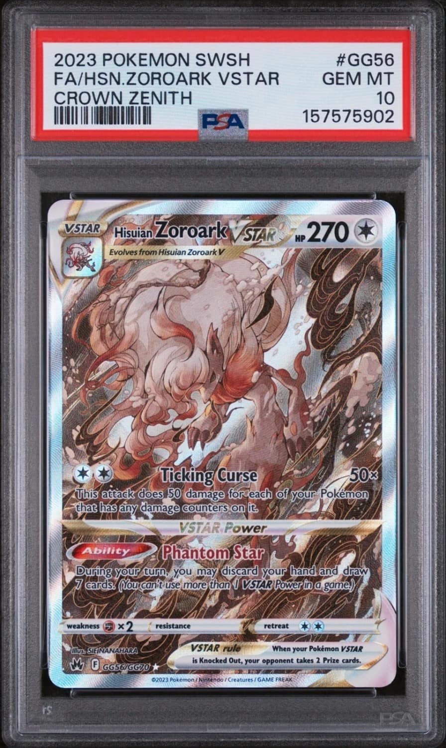 Hisuian Zoroark Vstar