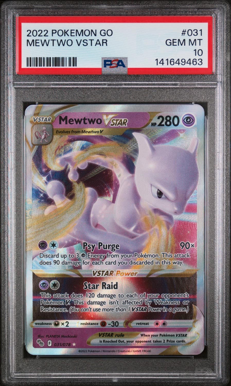 Mewtwo Vstar
