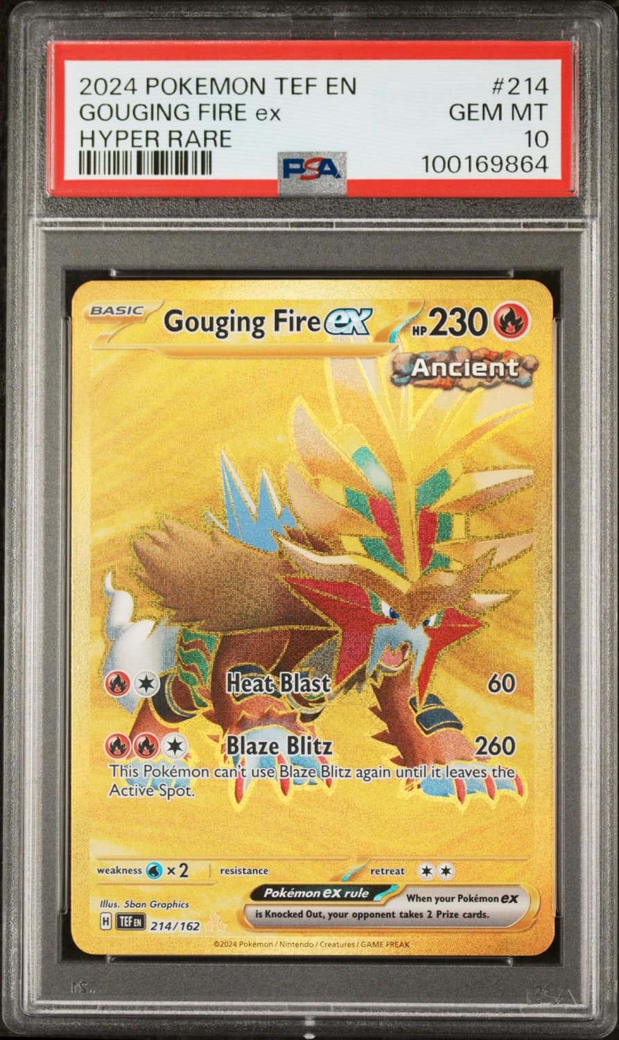 Gouging Fire Ex