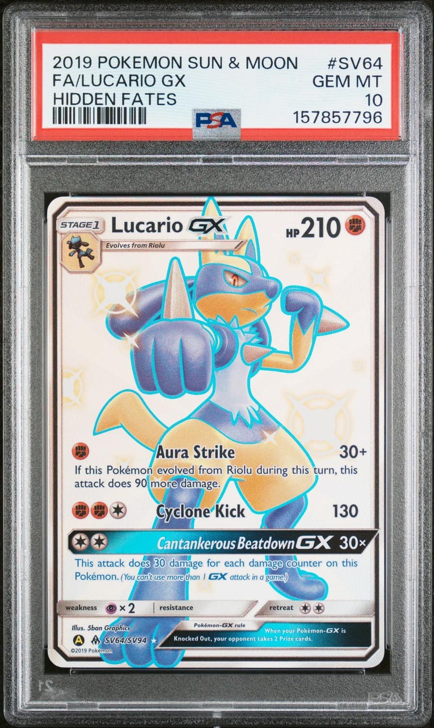Lucario Gx