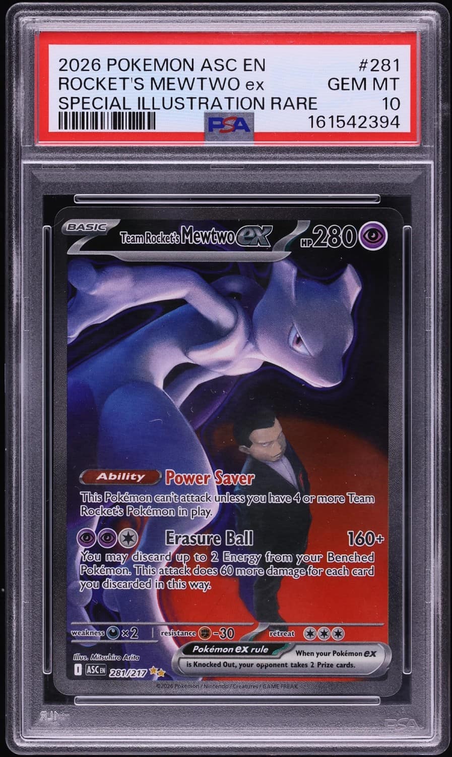 Rocket'S Mewtwo Ex