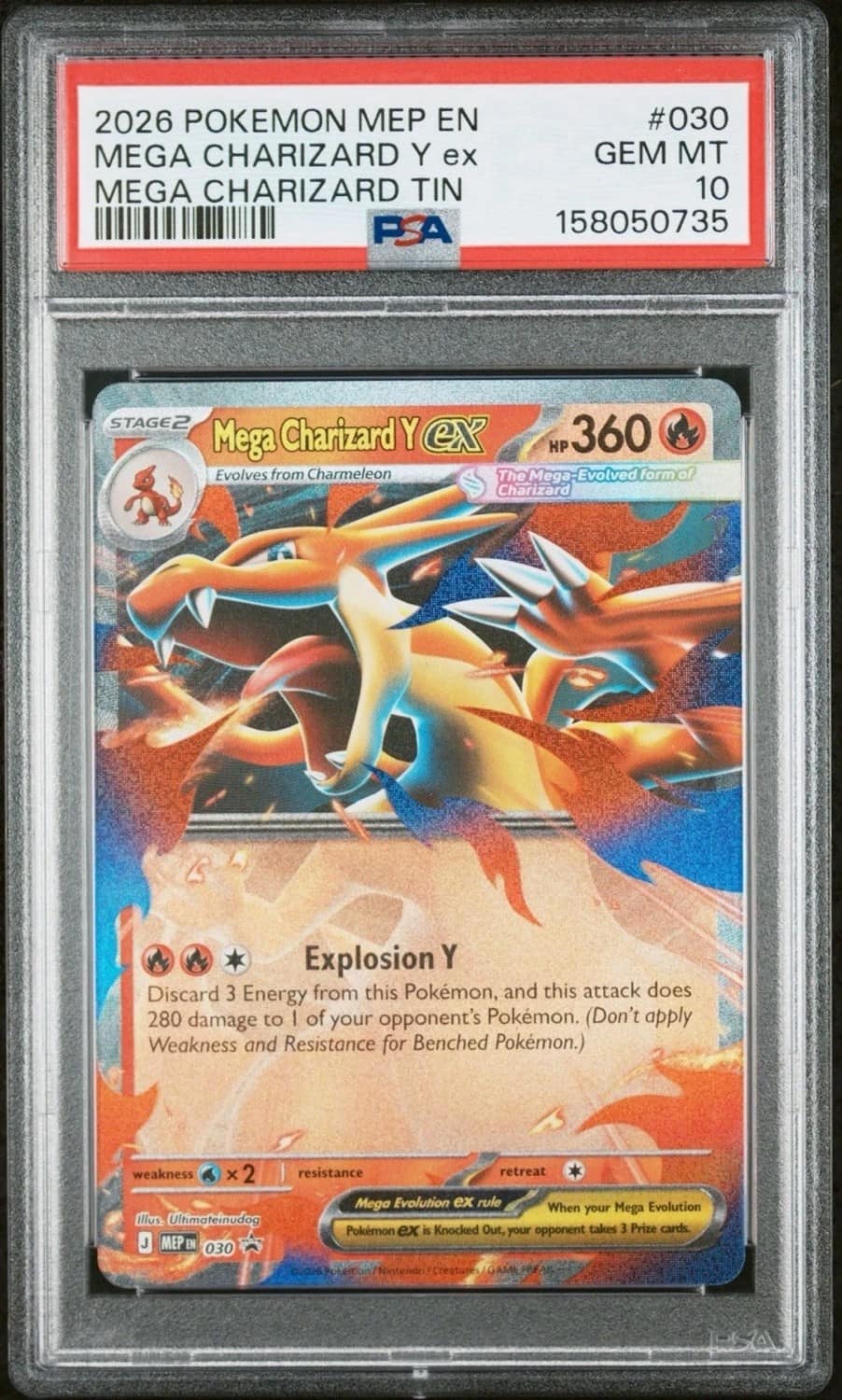 Mega Charizard Y Ex