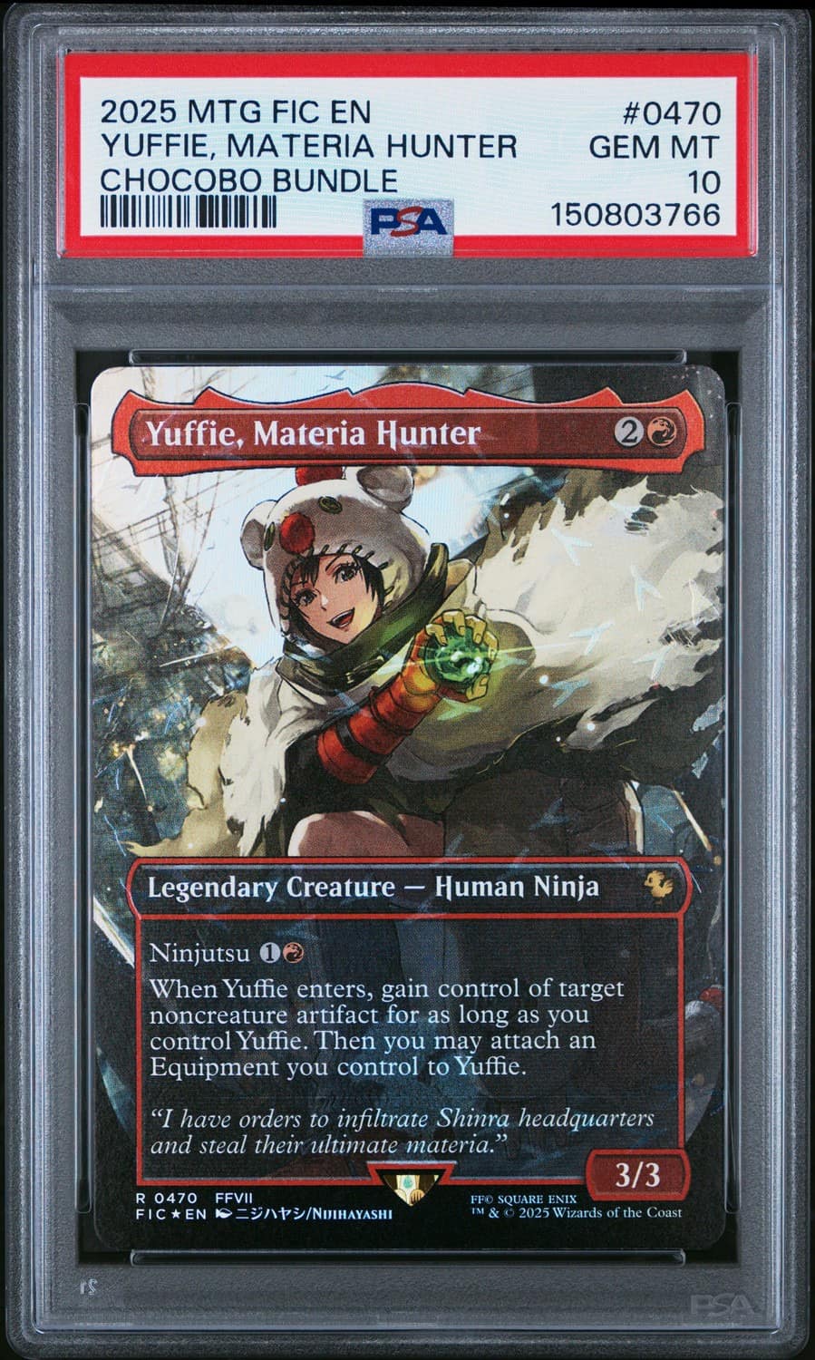 Yuffie, Materia Hunter