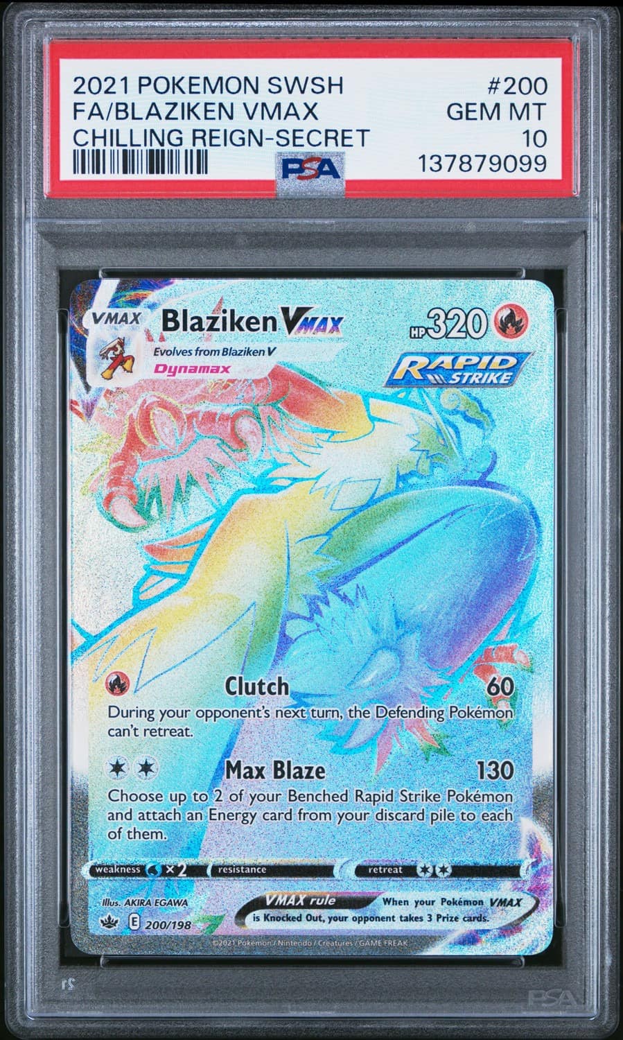 Blaziken Vmax