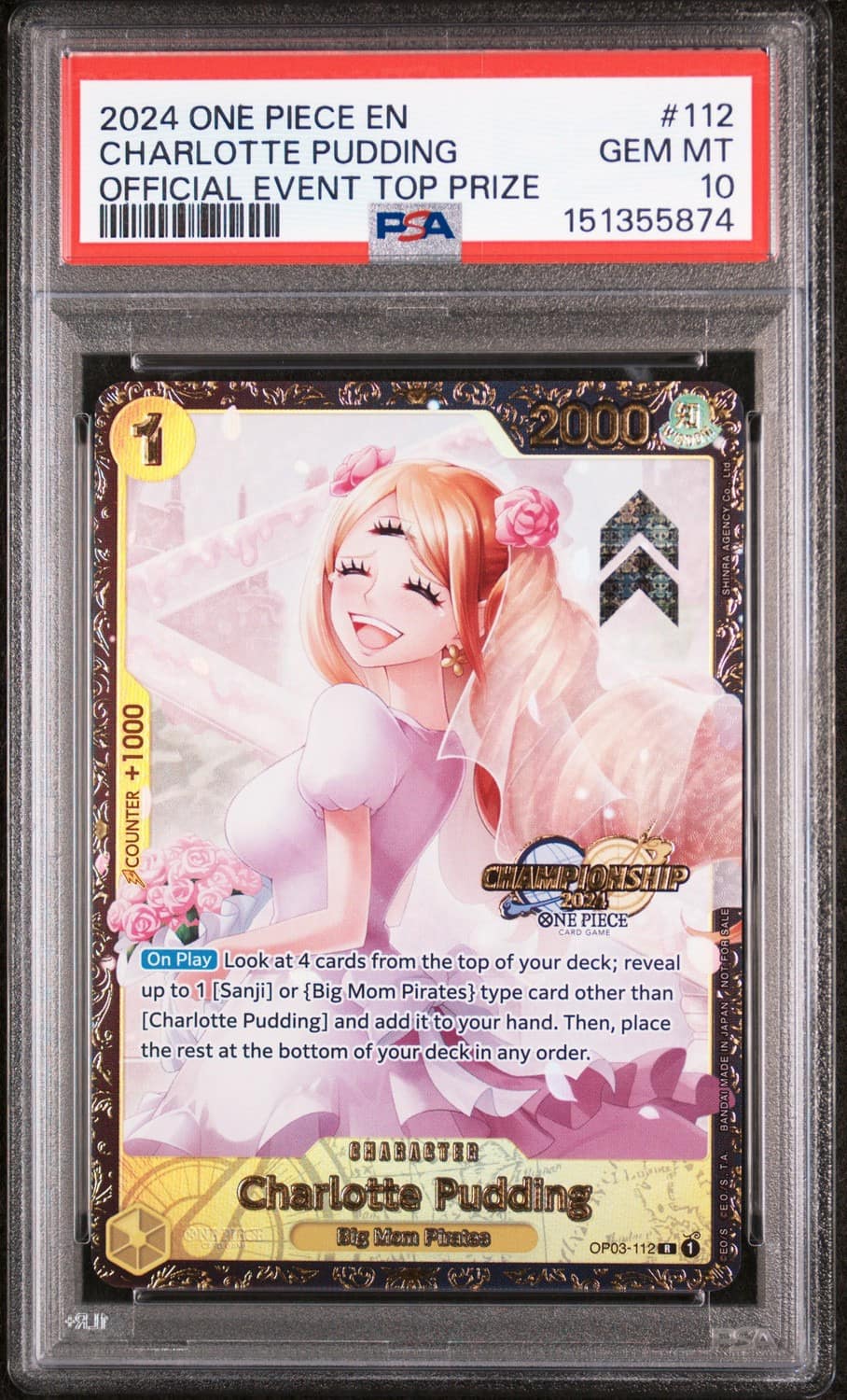 Charlotte Pudding