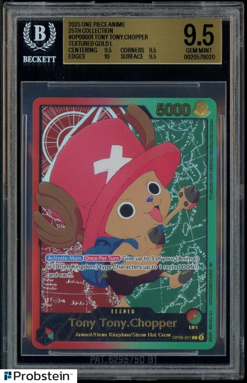 Tony Tony.chopper Textured Gold L