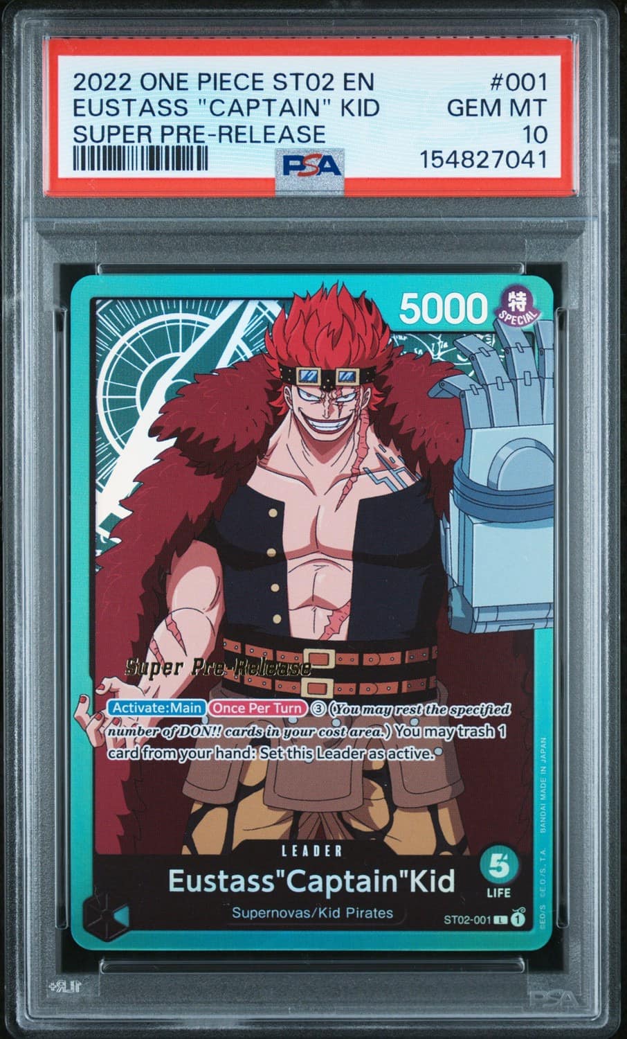 Eustass "captain" Kid