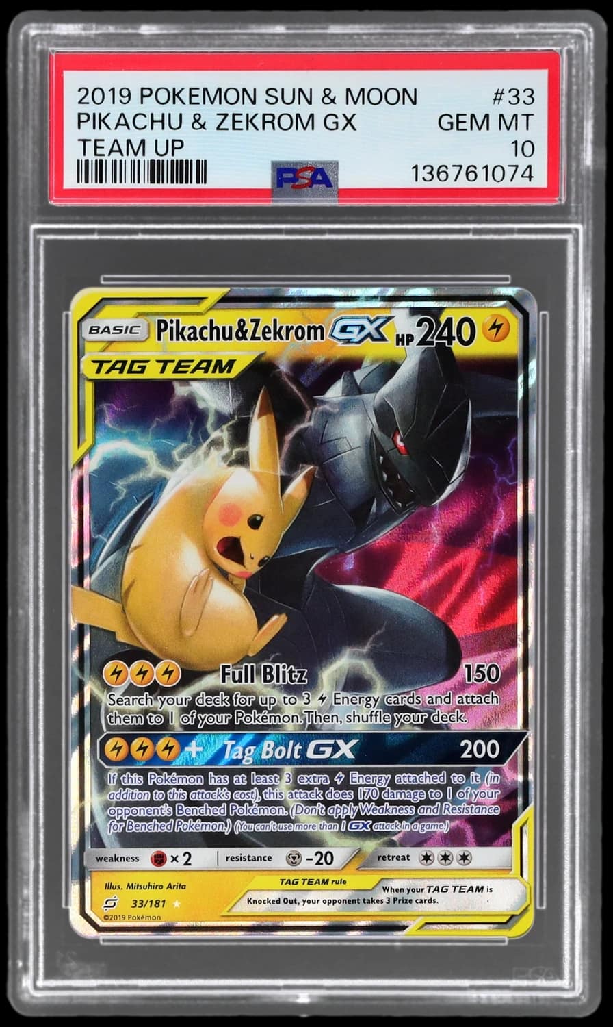 Pikachu & Zekrom Gx