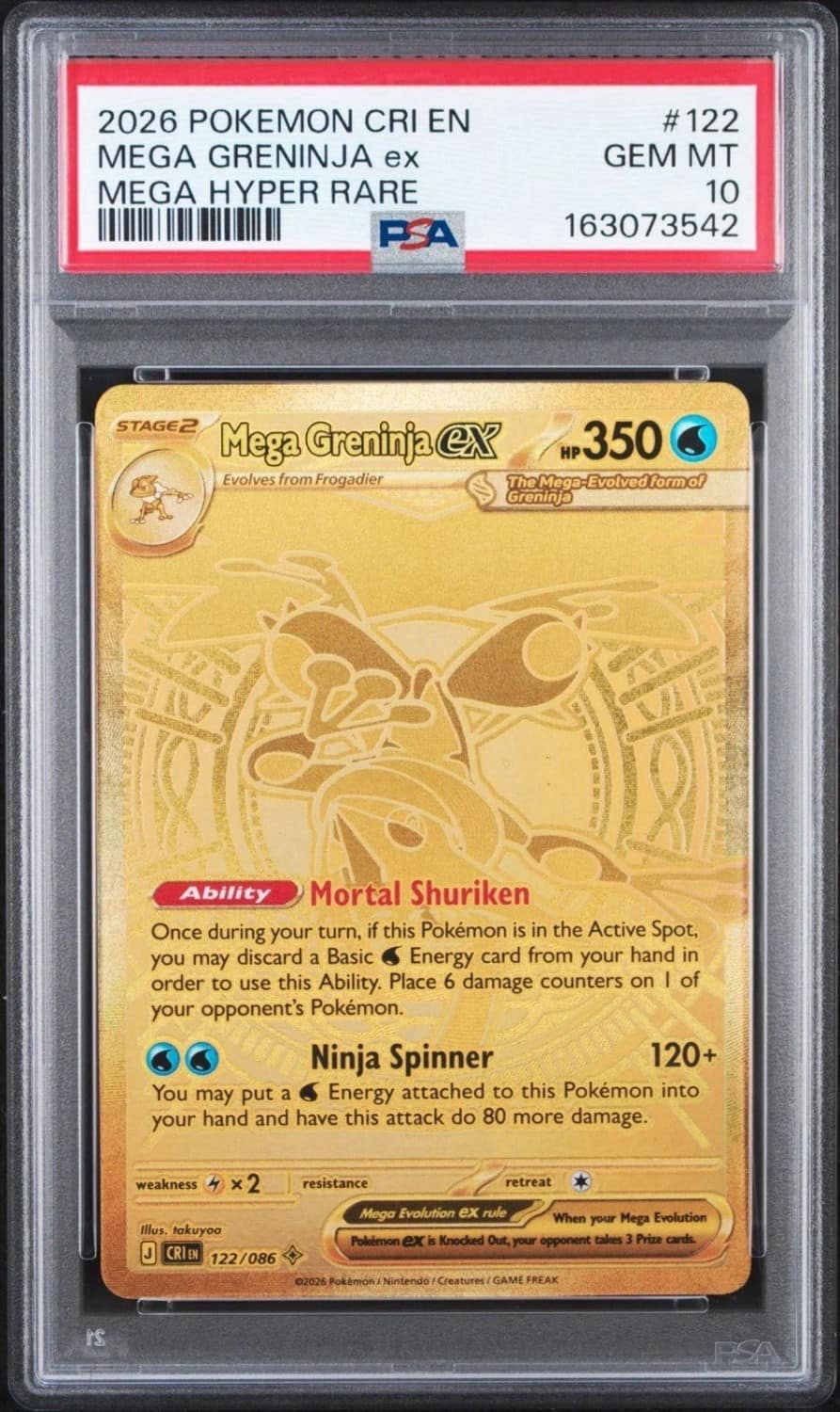 Mega Greninja Ex