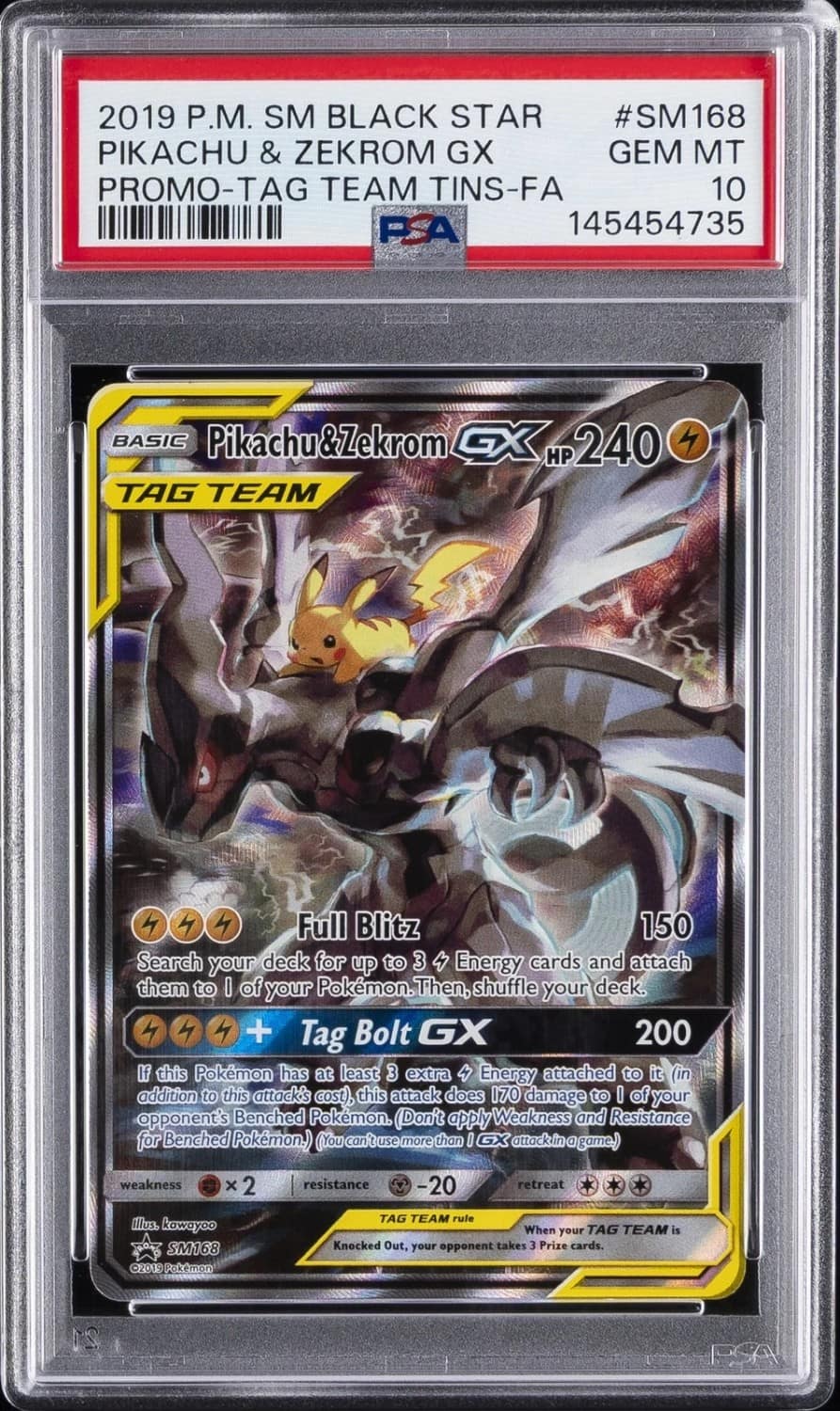 Pikachu & Zekrom Gx