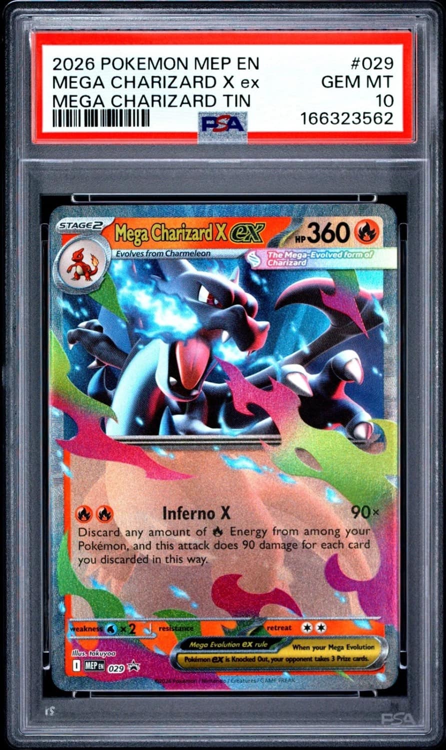 Mega Charizard X Ex