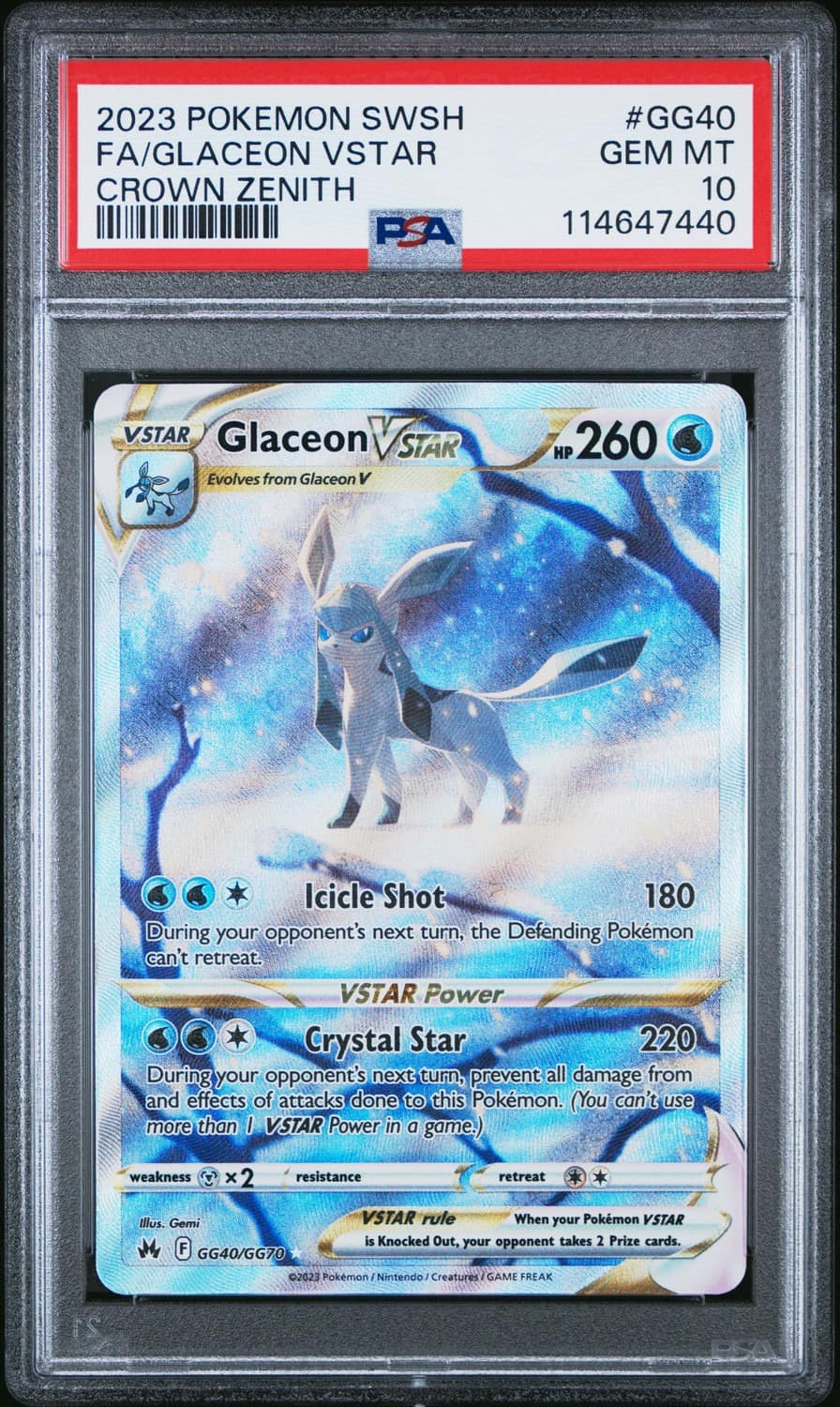 Glaceon Vstar