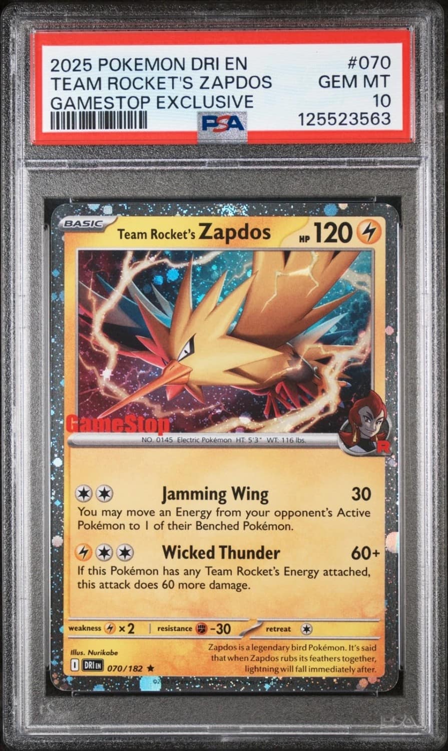 Team Rocket'S Zapdos