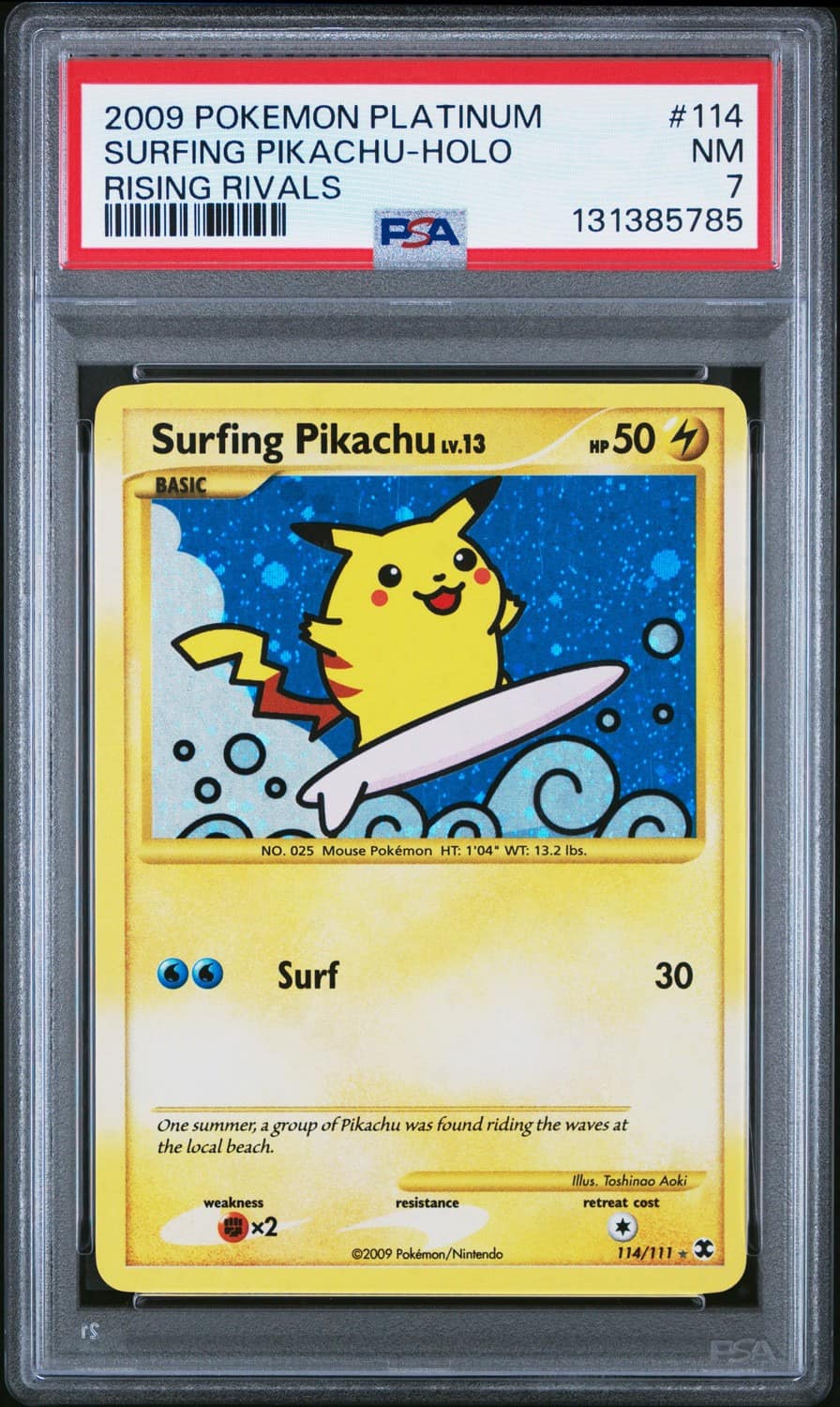 Surfing Pikachu