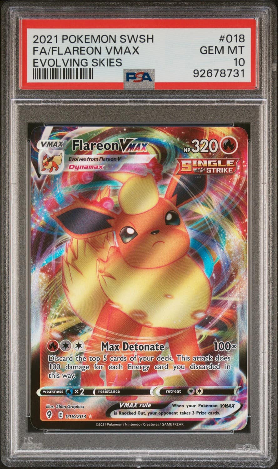 Flareon Vmax