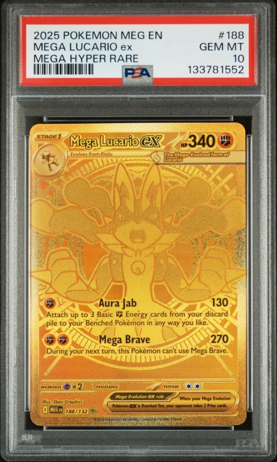 Mega Lucario Ex