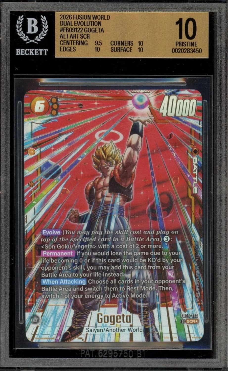 Gogeta Alt Art Scr
