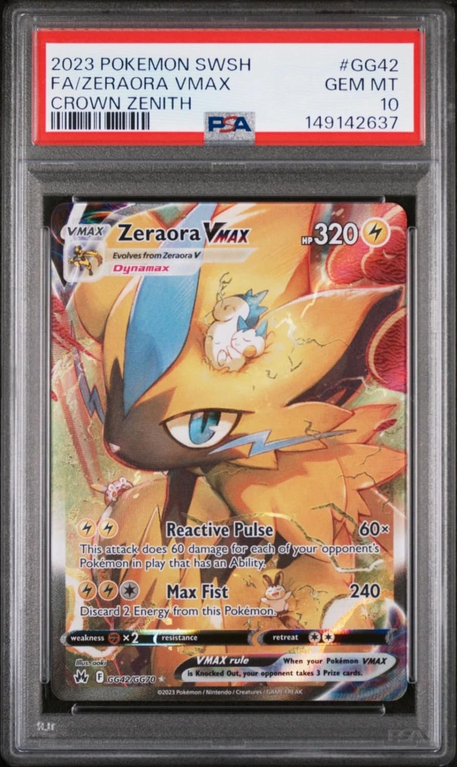 Zeraora Vmax