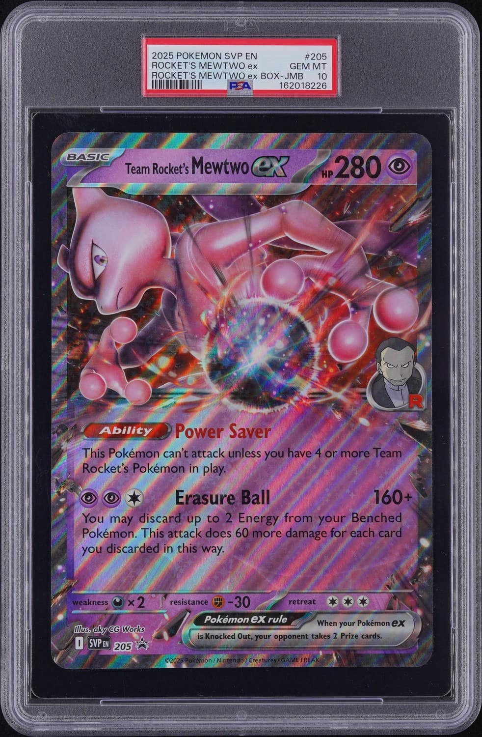 Rocket'S Mewtwo Ex