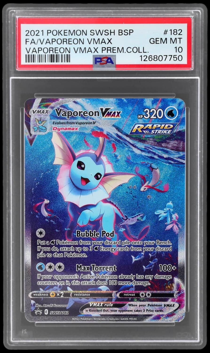 Vaporeon Vmax