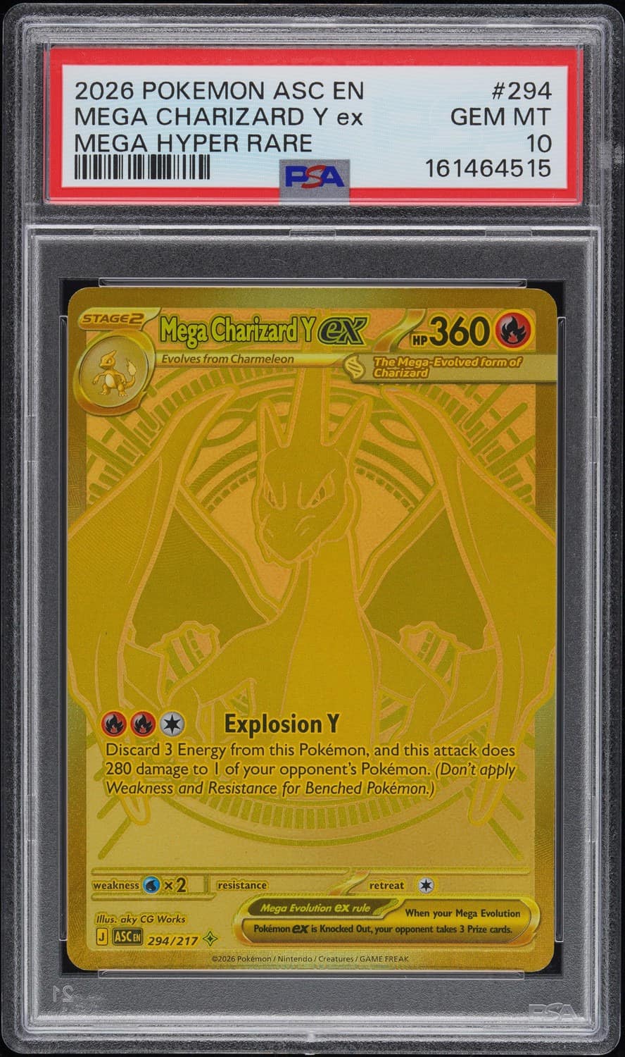 Mega Charizard Y Ex