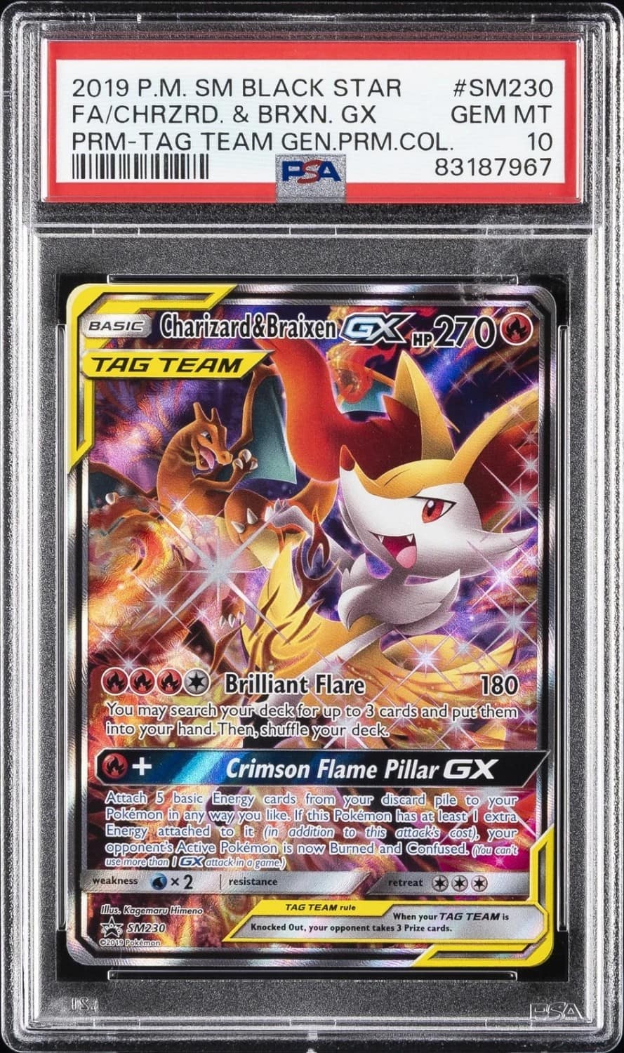 Charizard & Braixen Gx