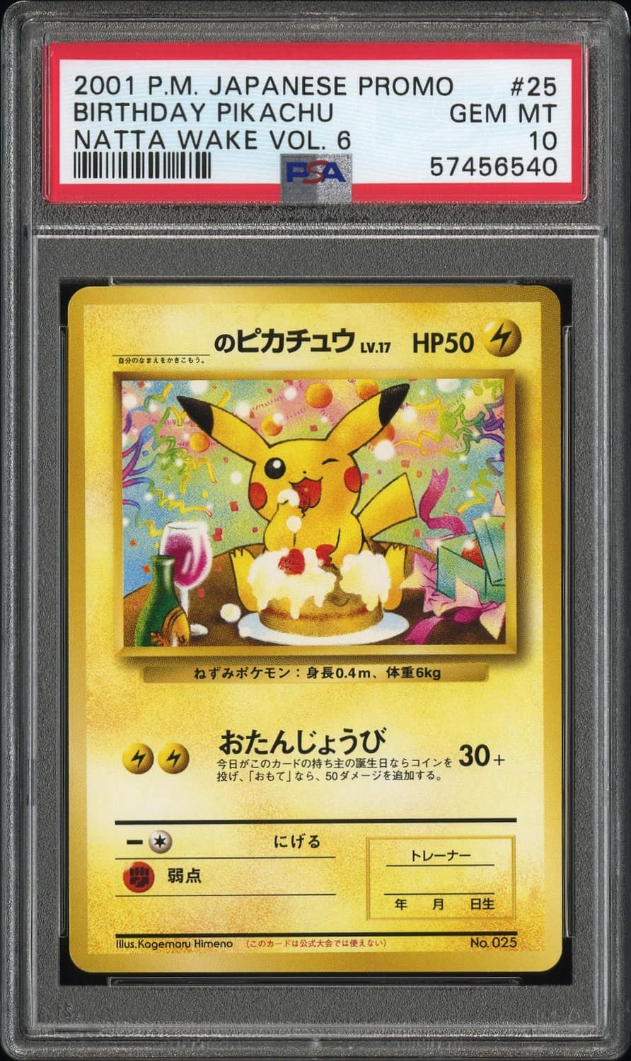 Birthday Pikachu