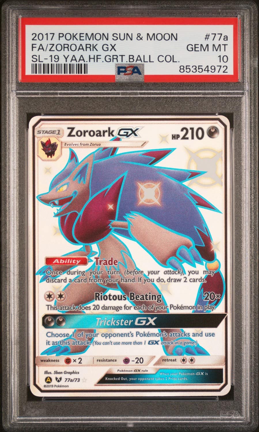 Zoroark Gx